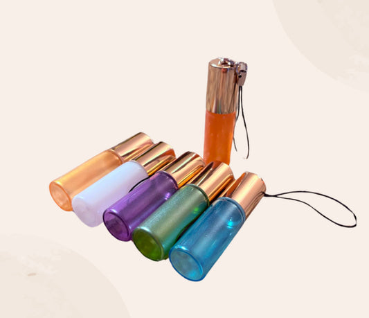 Anointing Oil: Kids Colored Glass Roller Bottles
